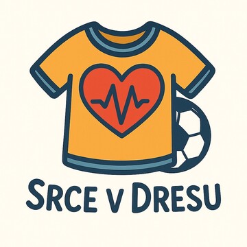 srce v dresu- oranzˇna